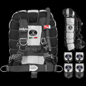 Fly Tech 2022 BCD with Donut for Single Tank + 2 pockets